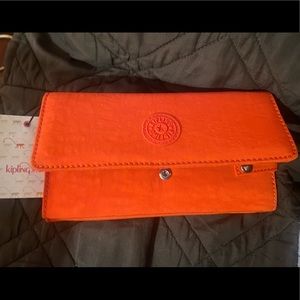 KIPLING orange wallet (brand new with tag)